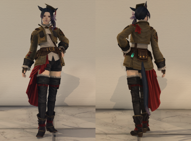 FF14 アスフォデロース·ストライカー コスプレ衣装 靴 オーダーメイドセット FF14 アスフォデロース·ストライカー コスプレ衣装 靴 オーダー